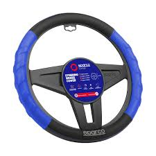 Cubrevolante azul Sparco