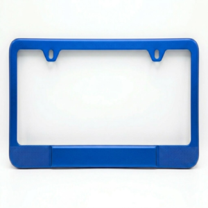 Portaplacas Azul