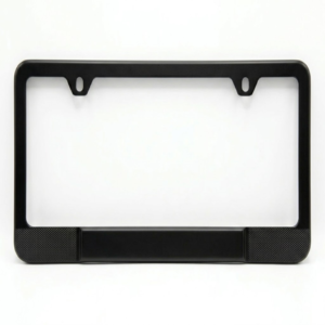 Portaplacas negro